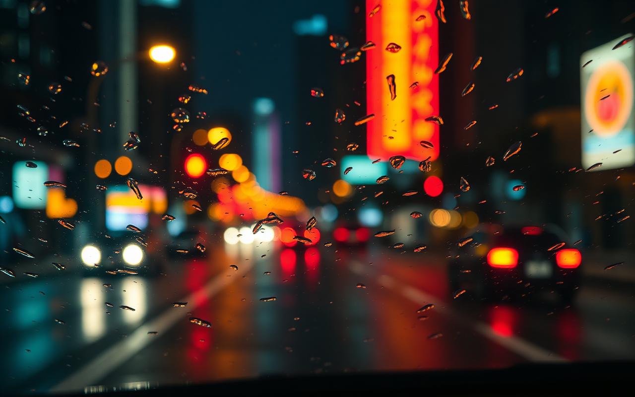 Rain on the Windshield — Somewhere after midnight